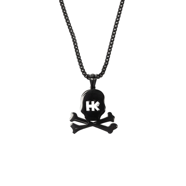 HK Skull Franco Chain - 3mm Polished Black