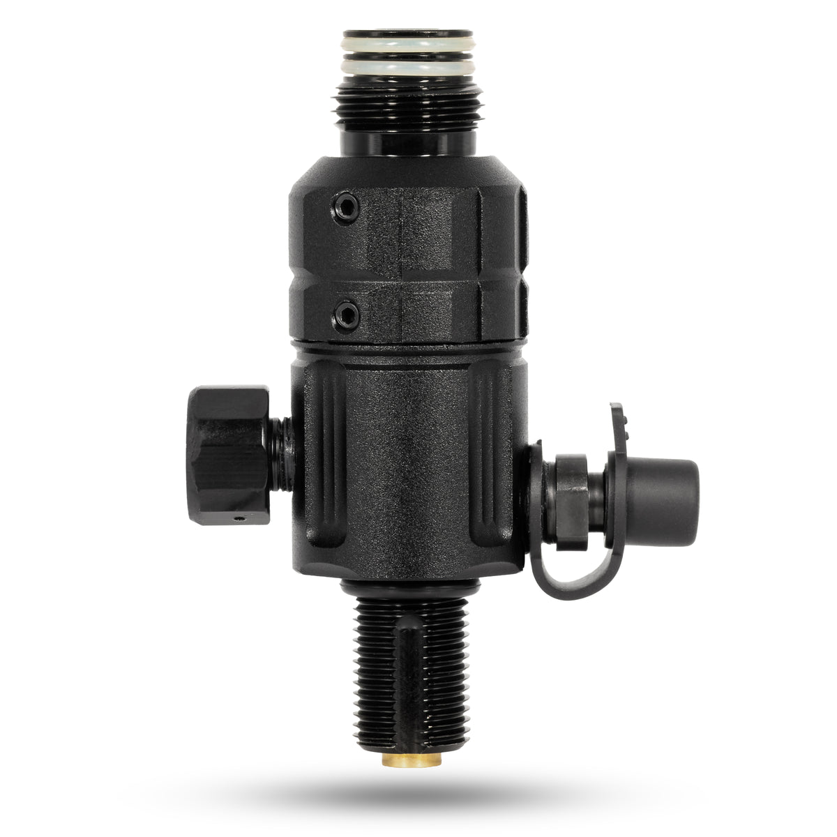 Turbine Pro Regulator - Long Body - Adjustable & Rotational - Black