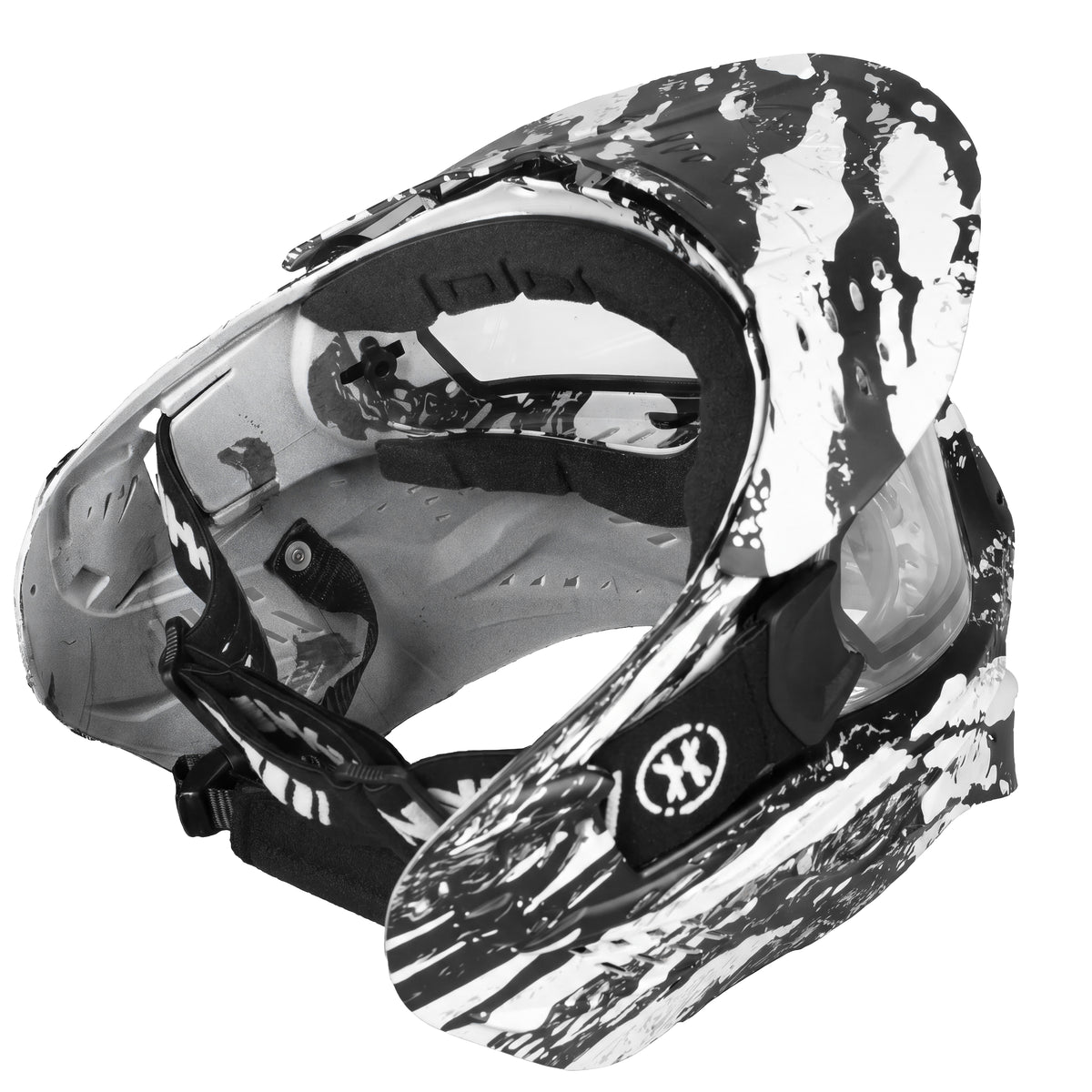 HSTL® Goggle - Fracture Black/White w/ Clear Thermal Lens