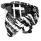 HSTL® Goggle - Fracture Black/White w/ Clear Thermal Lens
