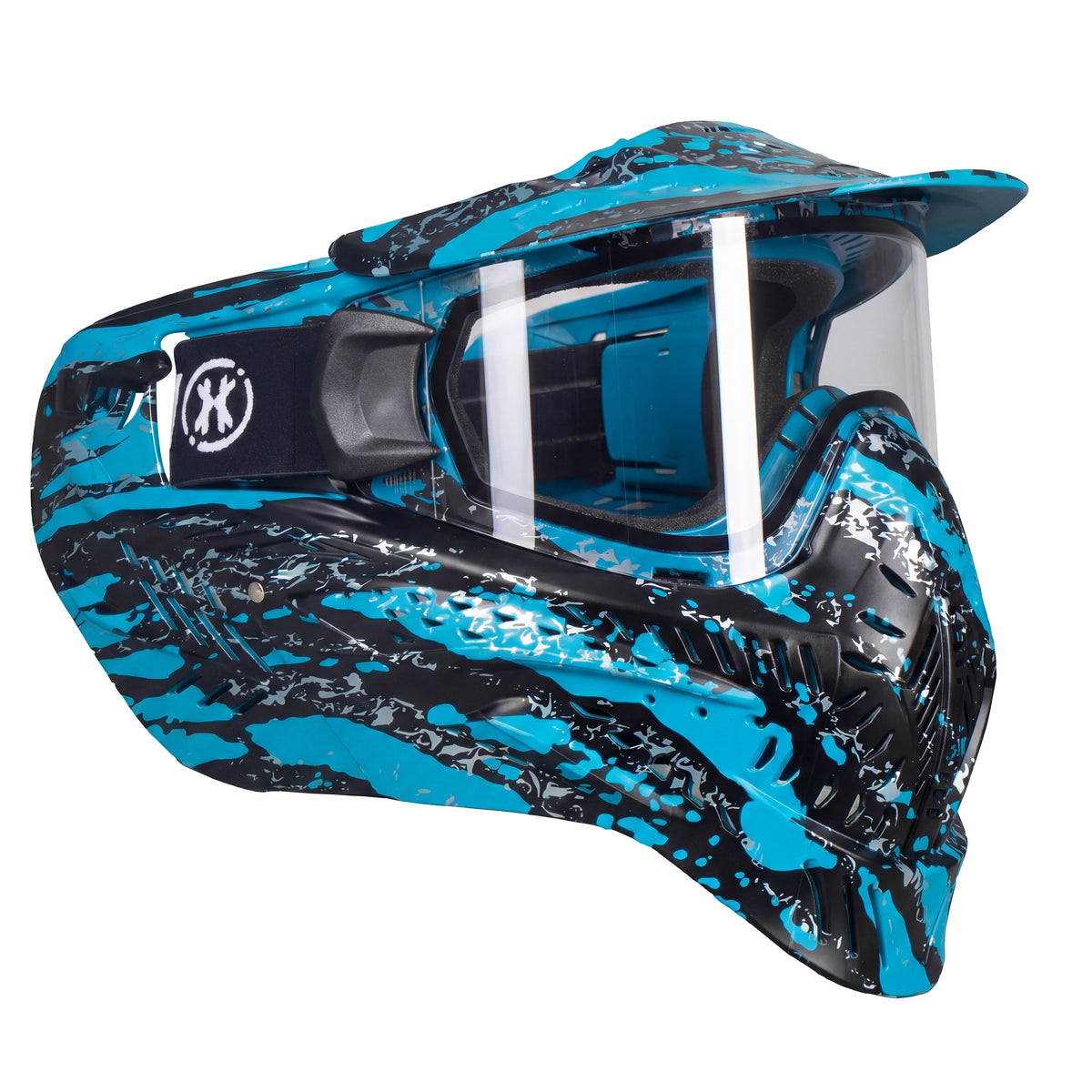 HSTL® Goggle - Fracture Black/Turquoise w/ Clear Thermal Lens