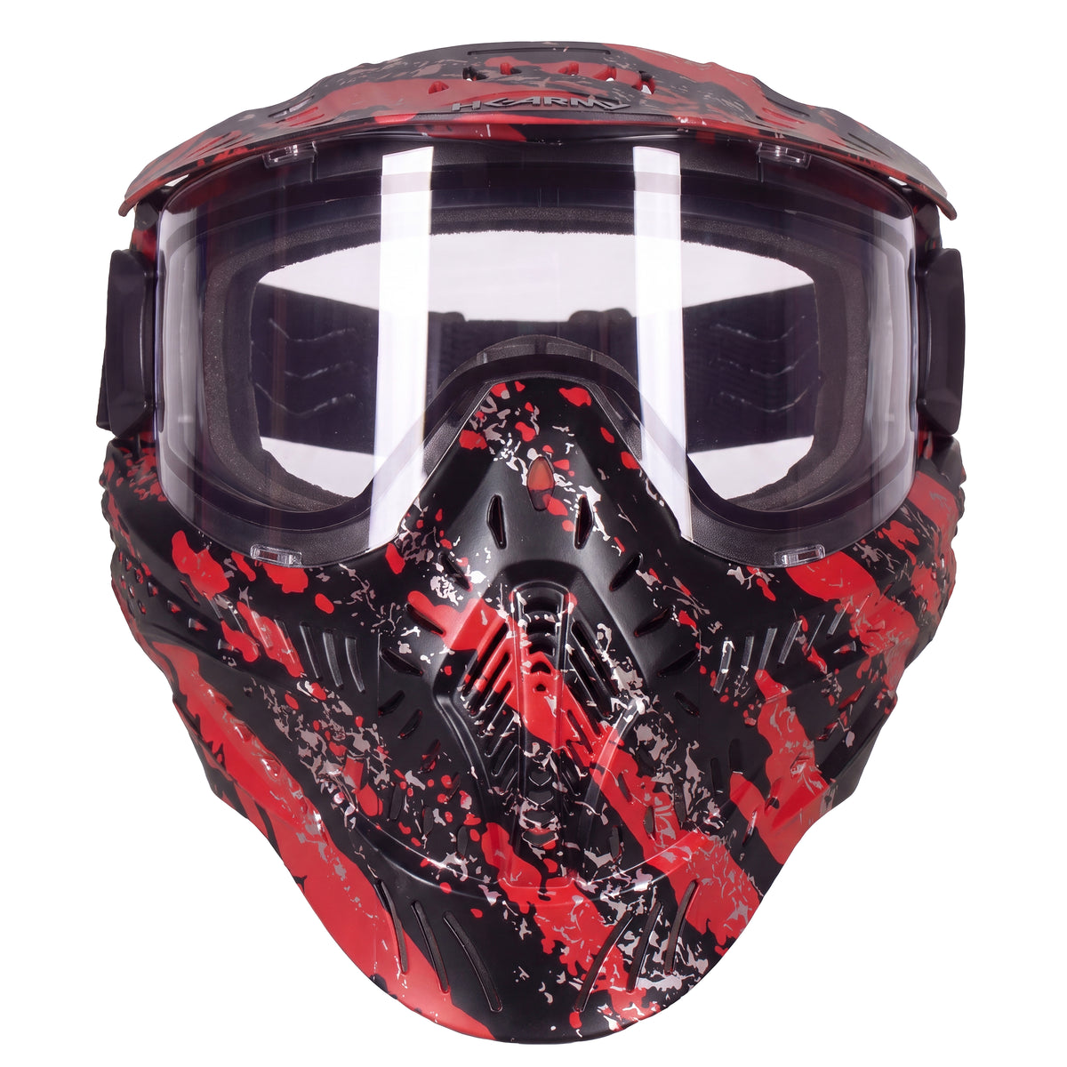 HSTL® Goggle - Fracture Black/Red w/ Clear Thermal Lens