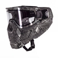 HSTL® Skull Goggle Snake Grey w/ Clear Lens