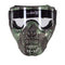 HSTL® Skull Goggle Snake Green w/ Clear Lens