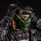 HSTL® Skull Goggle Snake Green w/ Clear Lens