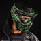 HSTL® Skull Goggle Snake Green w/ Clear Lens