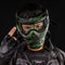 HSTL® Skull Goggle Snake Green w/ Clear Lens