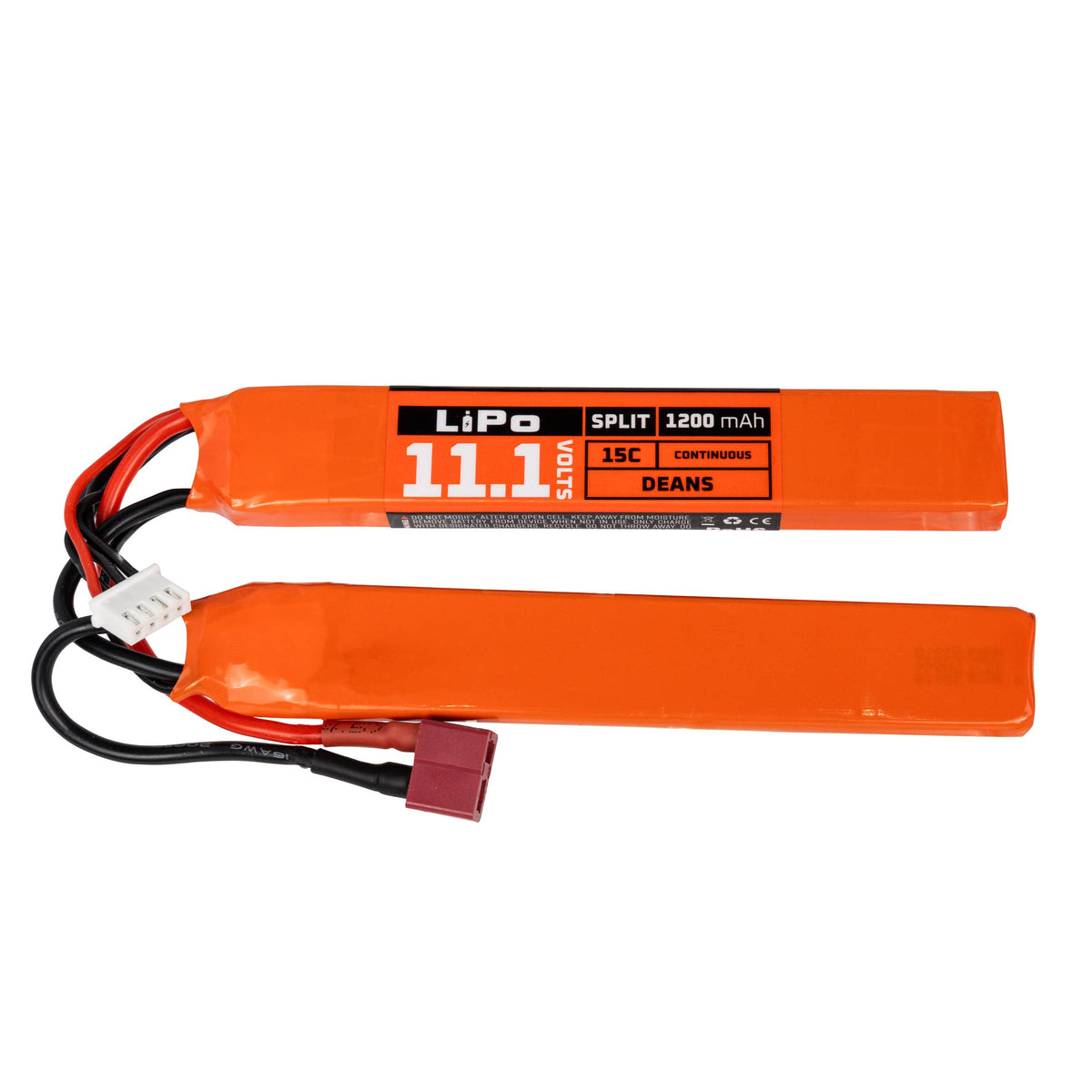 Hostile ENERGY - LiPo Battery 11.1V 1200mAh 15C Split (T-Connector)