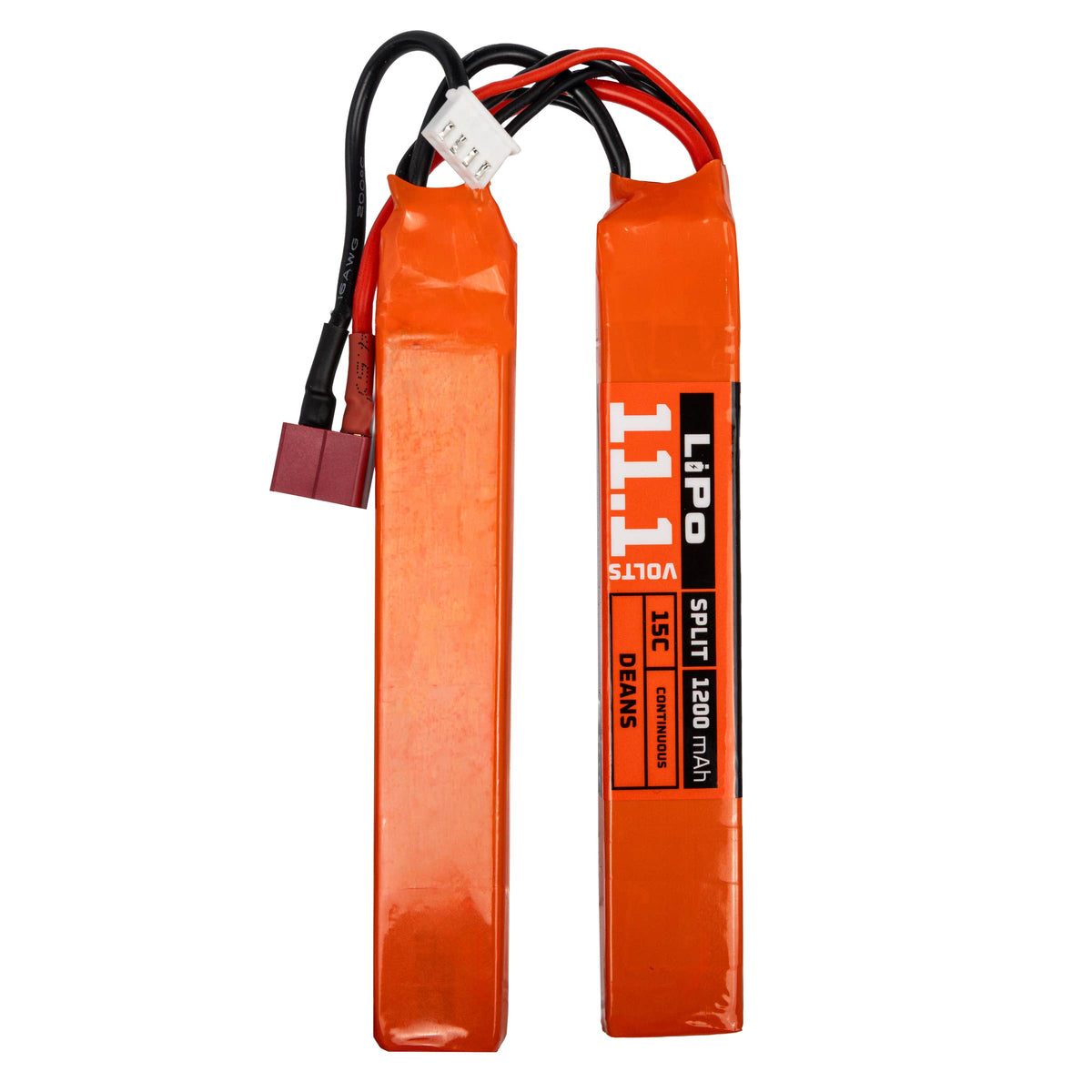 Hostile ENERGY - LiPo Battery 11.1V 1200mAh 15C Split (T-Connector)