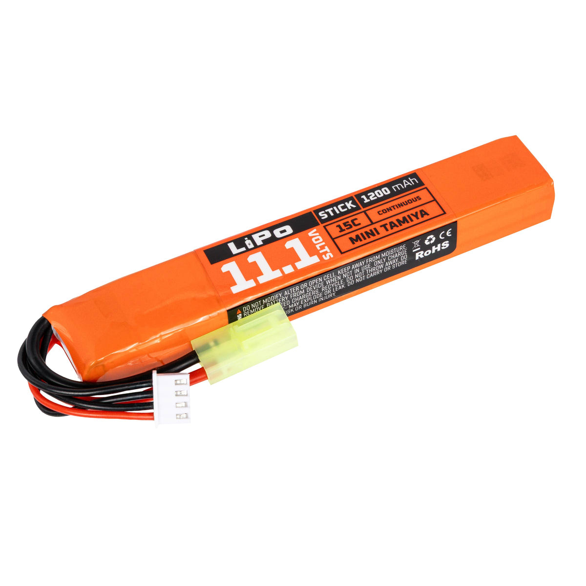 Hostile ENERGY - LiPo Battery 11.1V 1200mAh 15C Stick