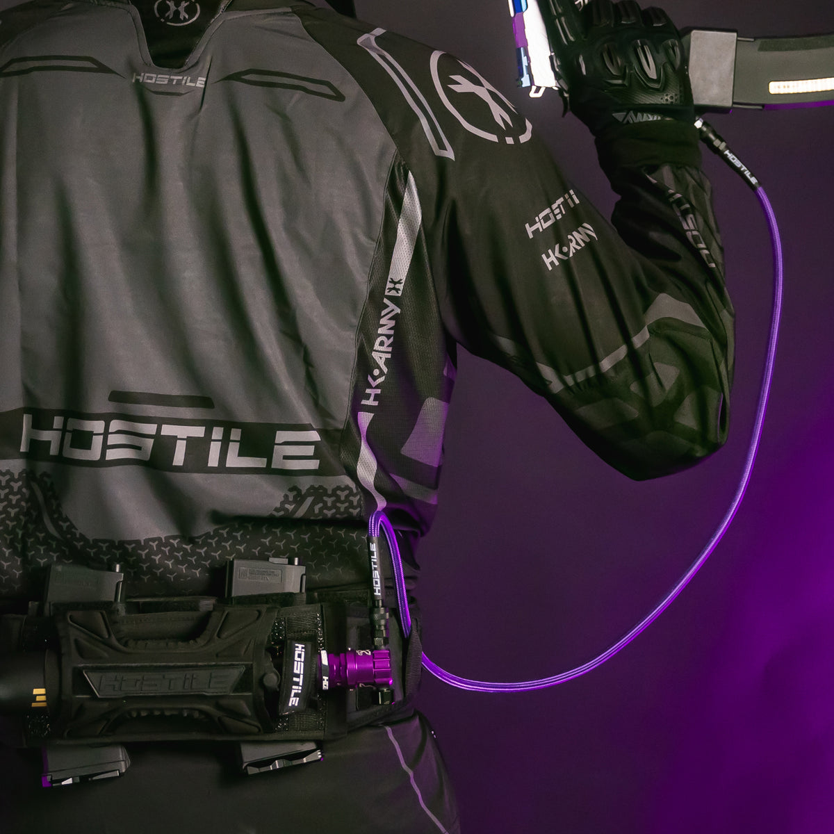 Hostile® Flex Line 42" Hose - Purple