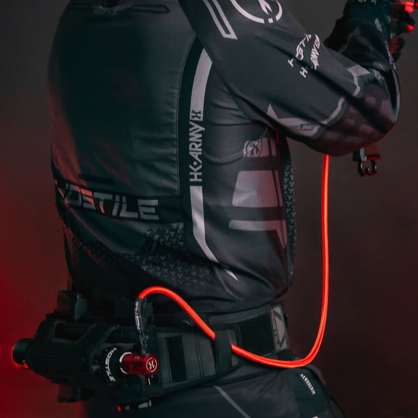 Hostile® Flex Line 42" Hose - Red