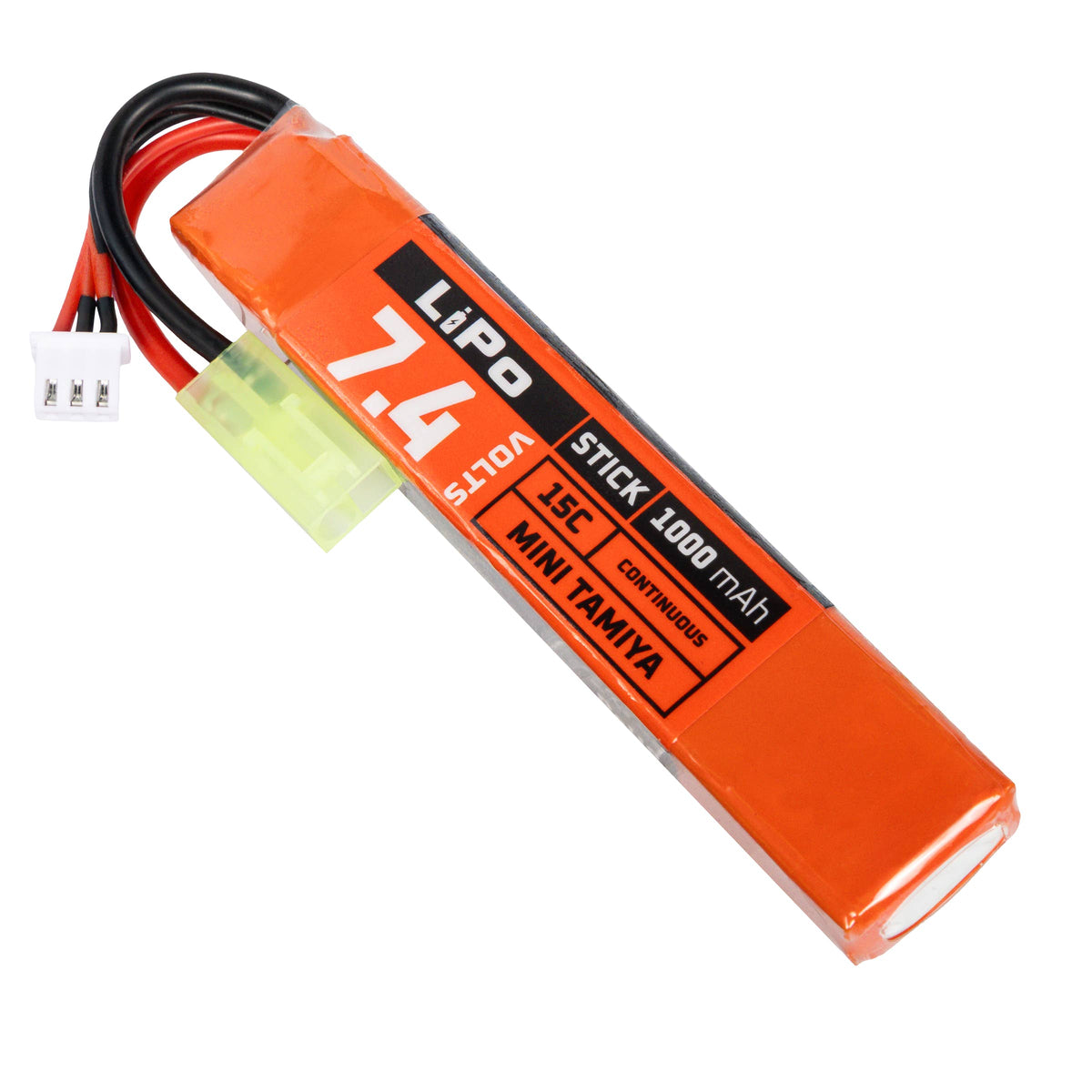Hostile ENERGY - LiPo Battery 7.4V 1000mAh 15C Stick