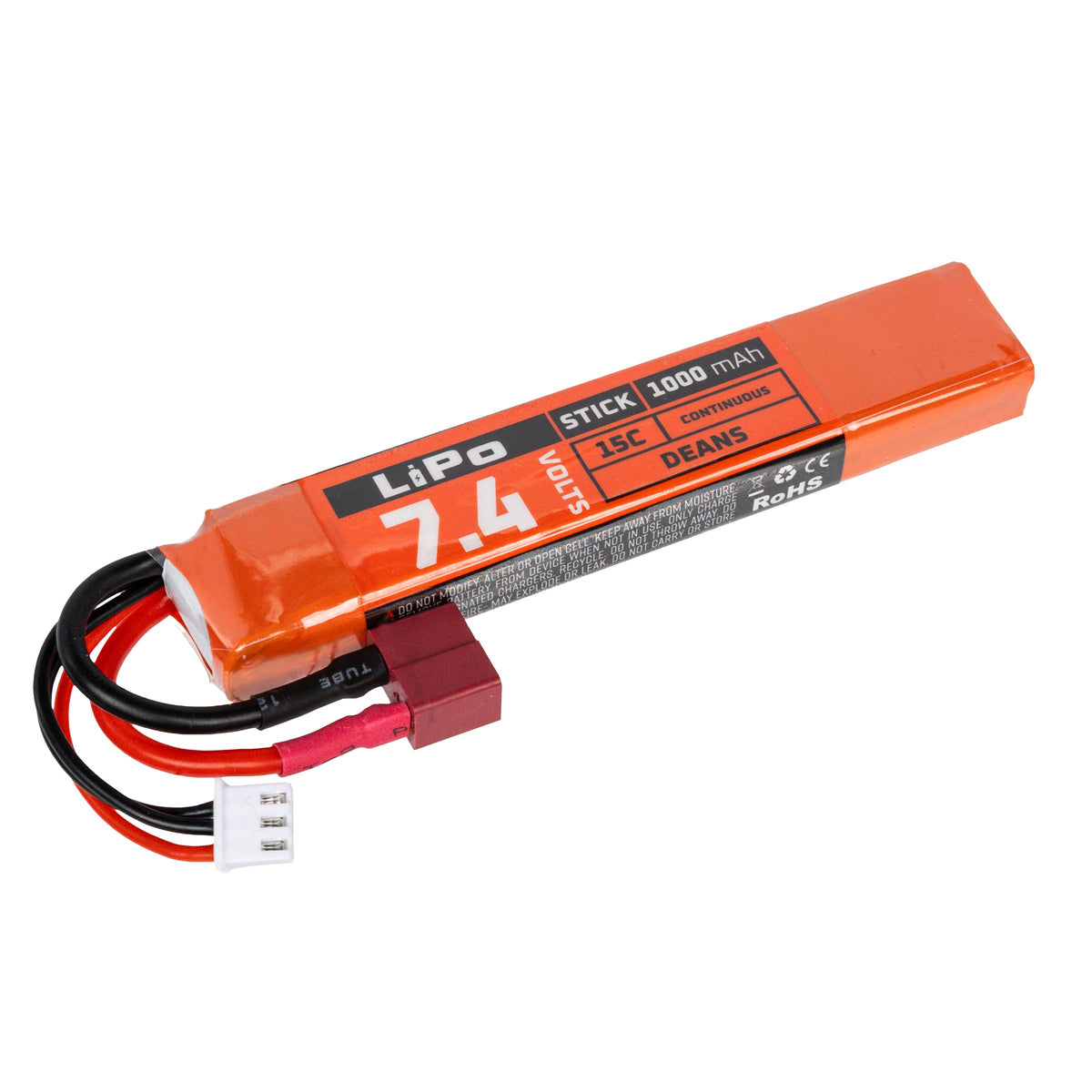 Hostile ENERGY - LiPo Battery 7.4V 1000mAh 15C Stick (T-Connector)