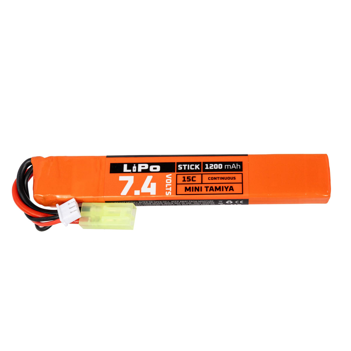 Hostile ENERGY - LiPo Battery 7.4V 1200mAh 15C Stick