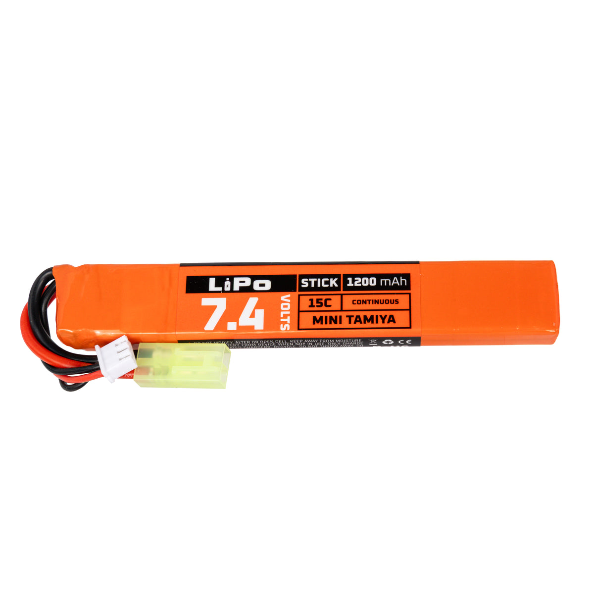Hostile ENERGY - LiPo Battery 7.4V 1200mAh 15C Stick