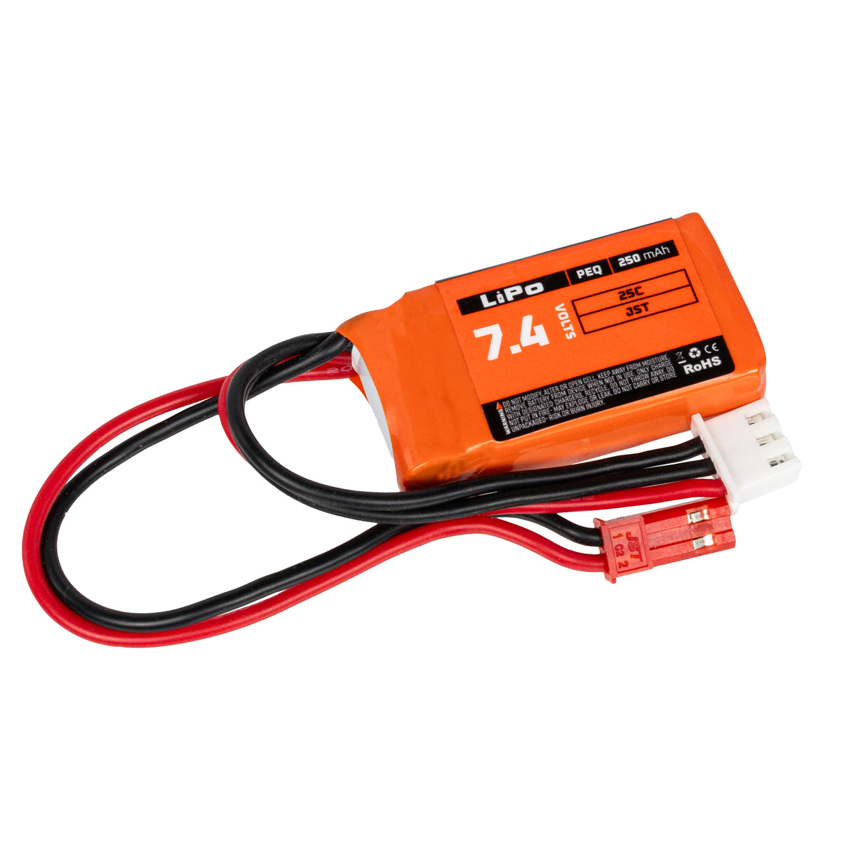 Hostile ENERGY - LiPo Battery 7.4V 250mAh 25C PEQ