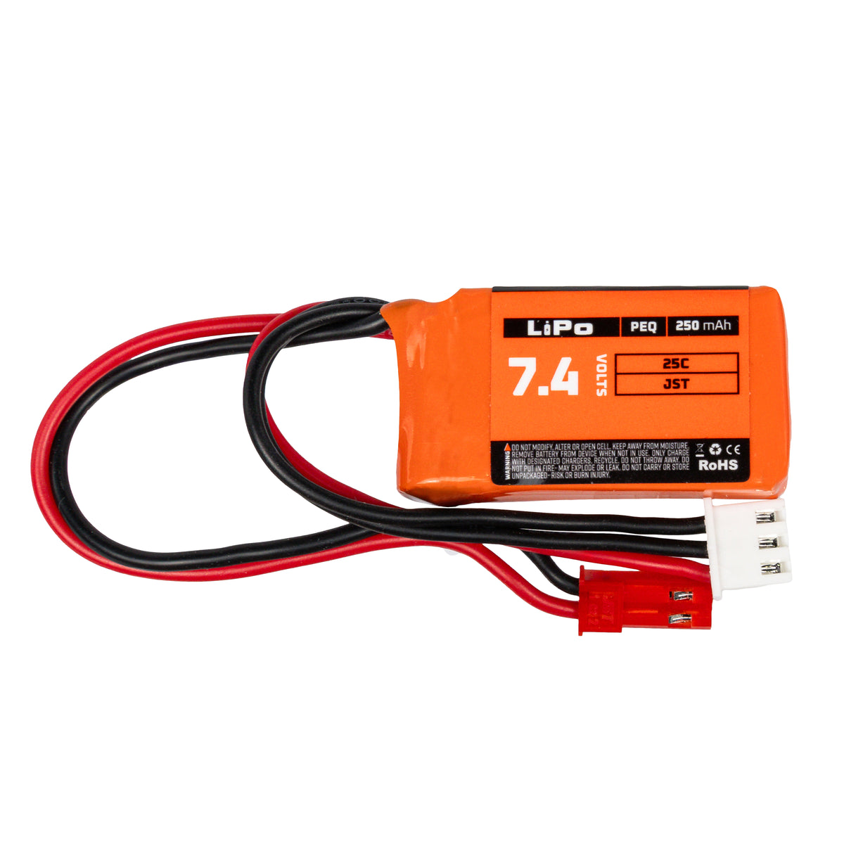 Hostile ENERGY - LiPo Battery 7.4V 250mAh 25C PEQ