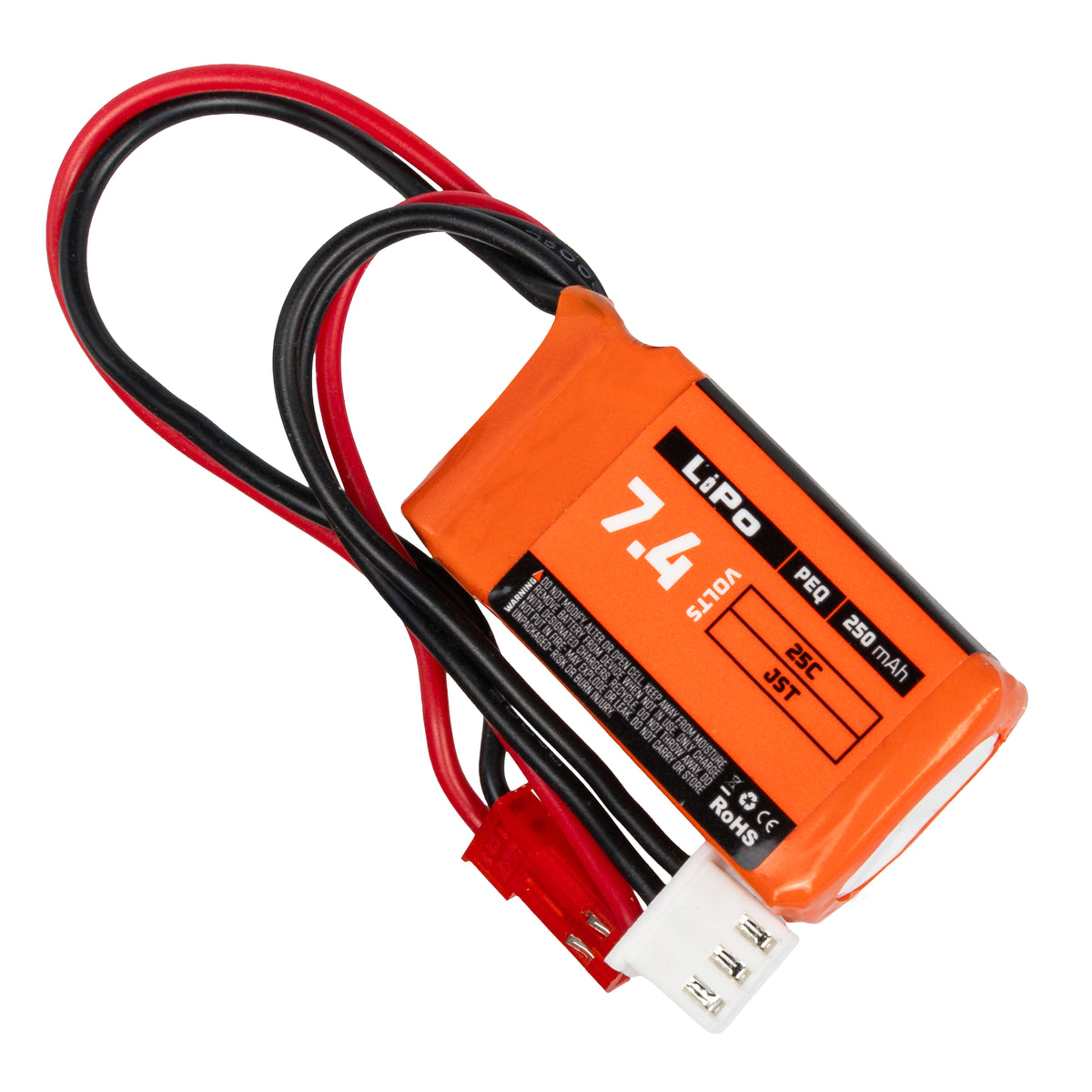 Hostile ENERGY - LiPo Battery 7.4V 250mAh 25C PEQ