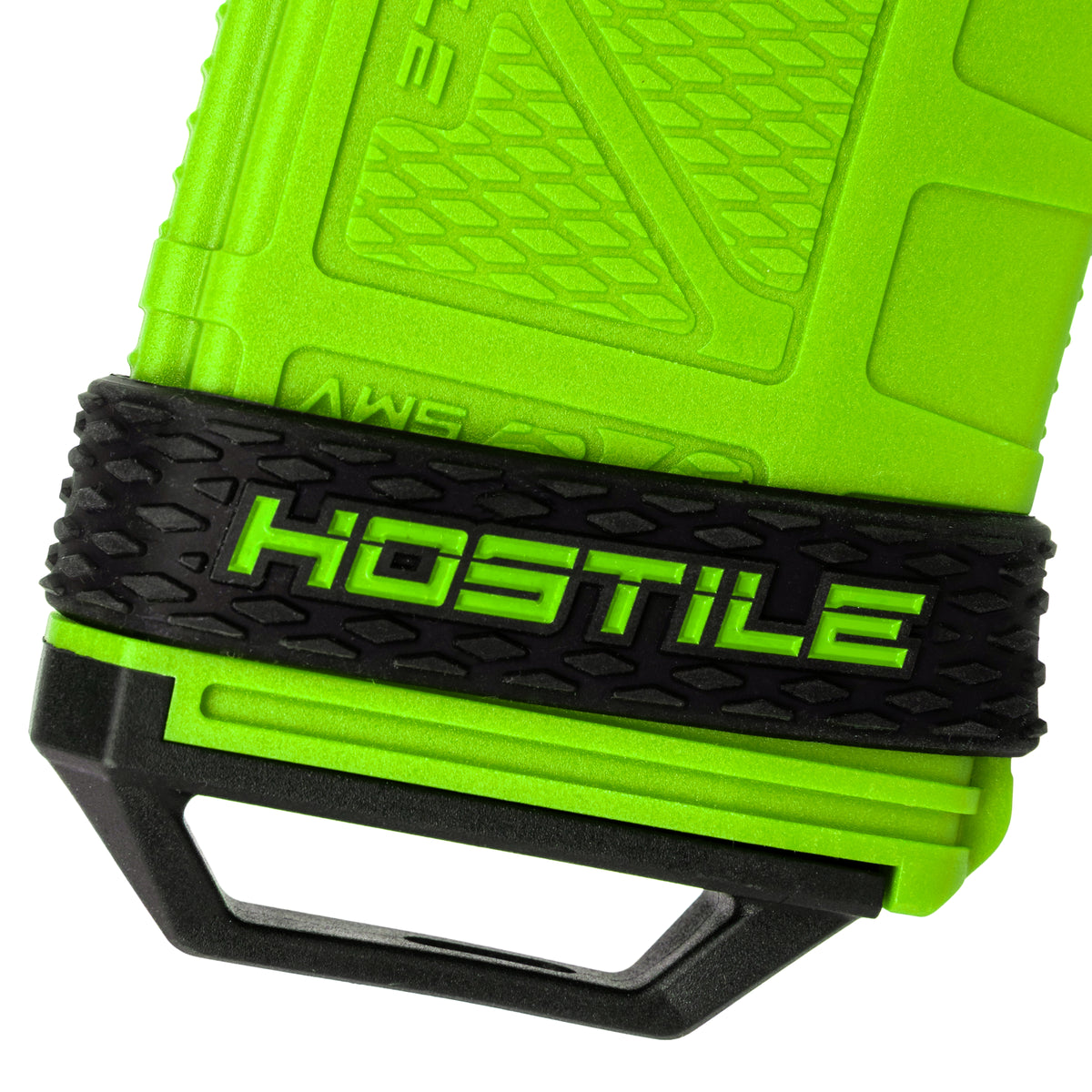 Hostile AWS -  High Speed Mid Cap - 250 Mag - Neon Green