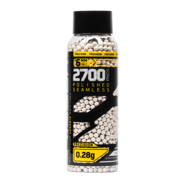 Hostile Airsoft Precision .28g BB's - 2700ct - White | HK Army