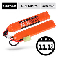 Hostile ENERGY - LiPo Battery 11.1V 1200mAh 15C Split