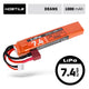 Hostile ENERGY - LiPo Battery 7.4V 1000mAh 15C Stick (Dean Connector)