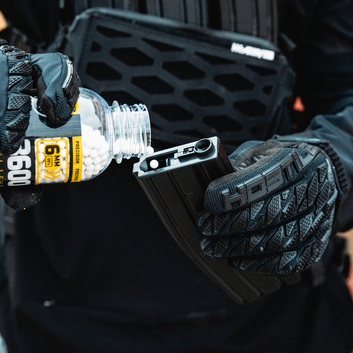 Hostile AEG - FUZE-L High Velocity Rifle - Black