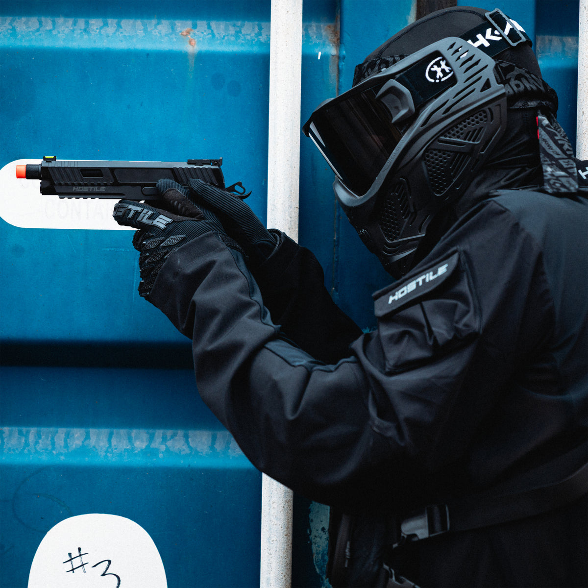 Hostile HI-CAPA - GHOUL - CO2 Blow Back Pistol - Black