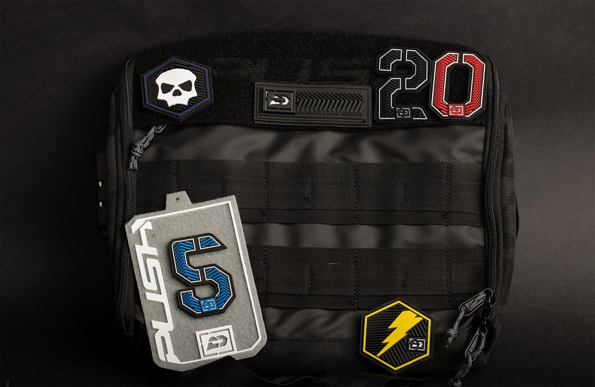 Push Velcro Rubberized Patch