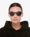 VANTA Matar Sunglasses - Gloss Black & Gold Metal