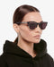 VANTA Matar Sunglasses - Gloss Black & Gold Metal