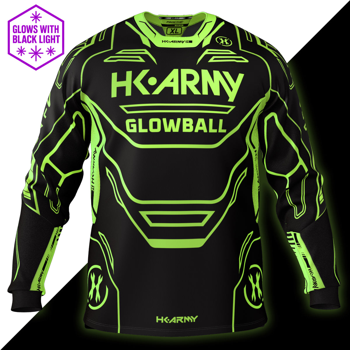 Electron - Neon Green - Glowball™ Proline Jersey