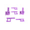 Hostile AWS - RIFT Split Slide Hi Capa - Purple