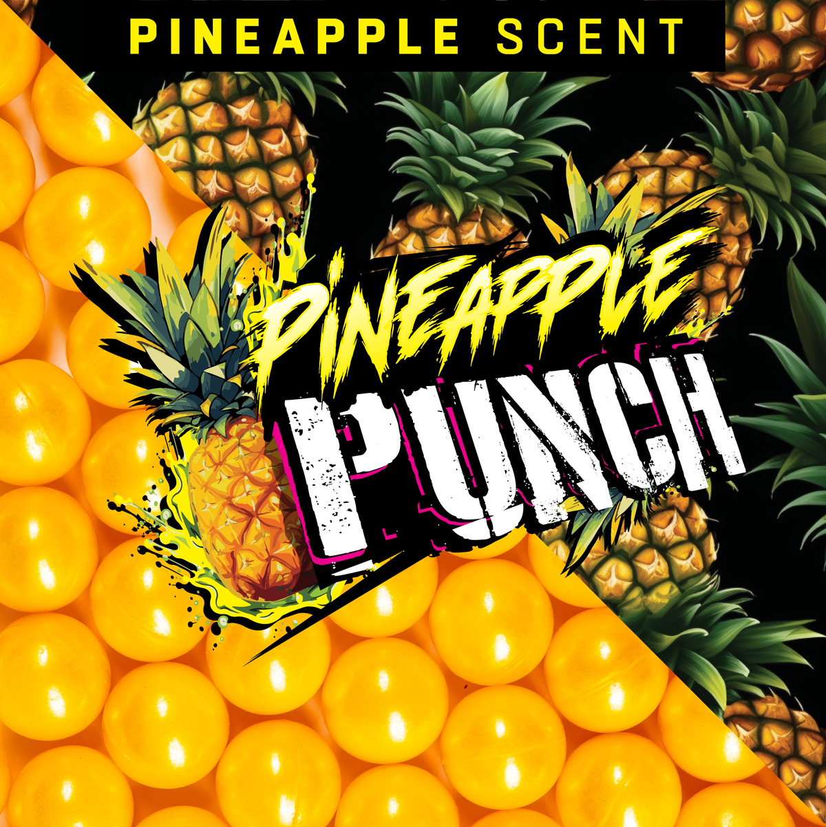 500rd Scented Paintballs - Pineapple Punch