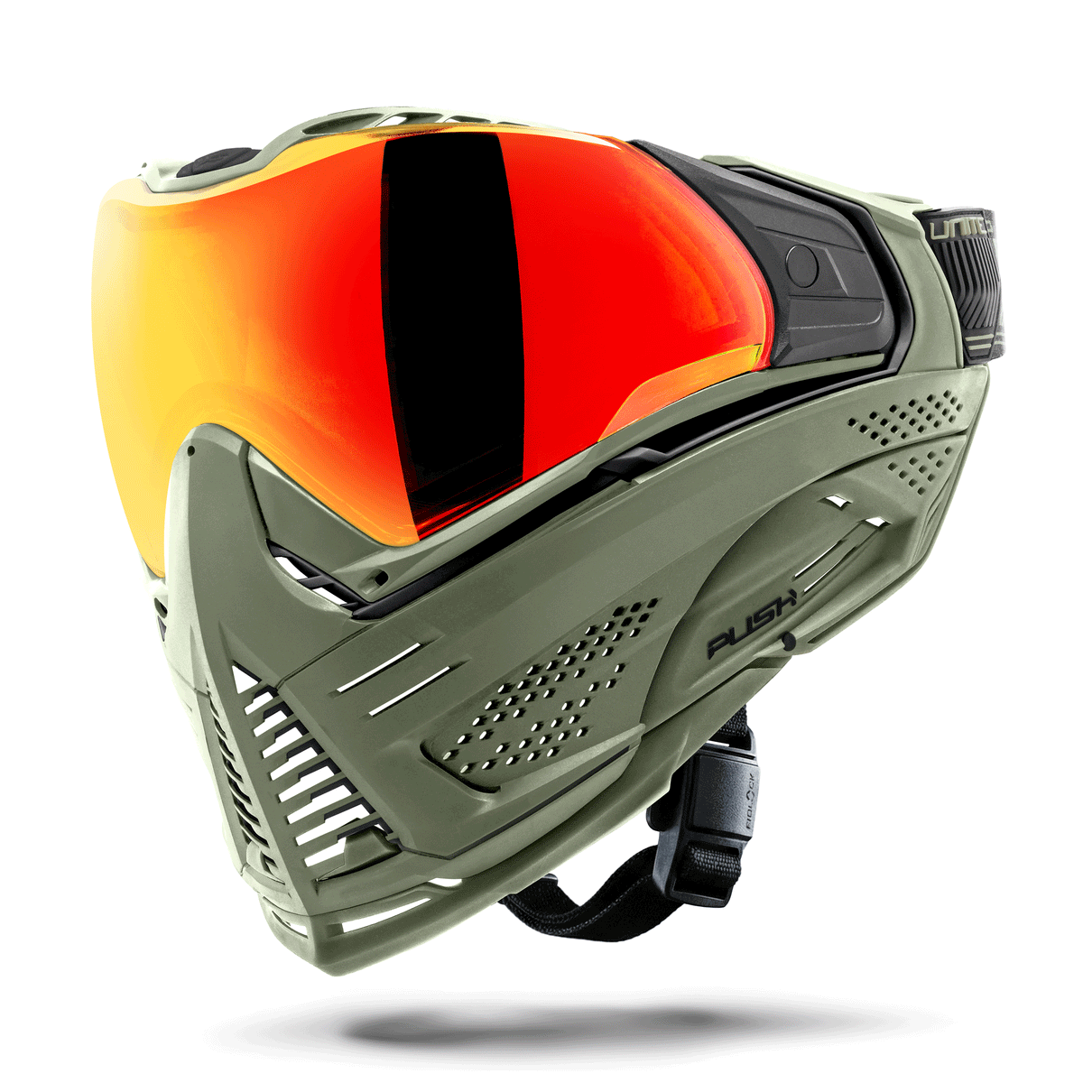 Unite Goggle Mk II - Raptor (Olive/Black) - Red Lens