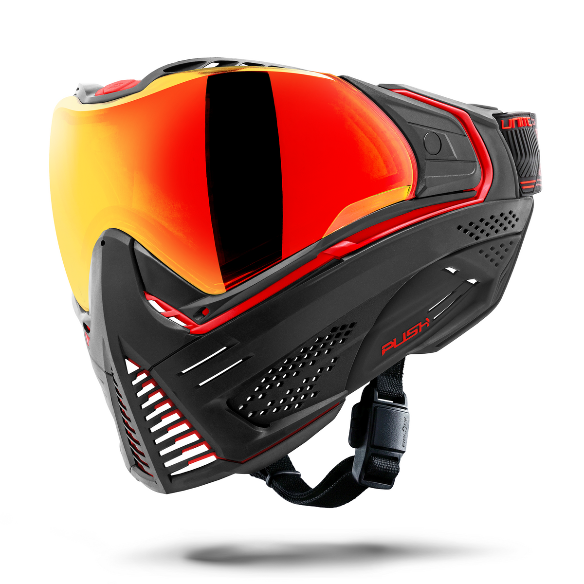 Unite Goggle Mk II - Legion (Black/Red) - Red Lens