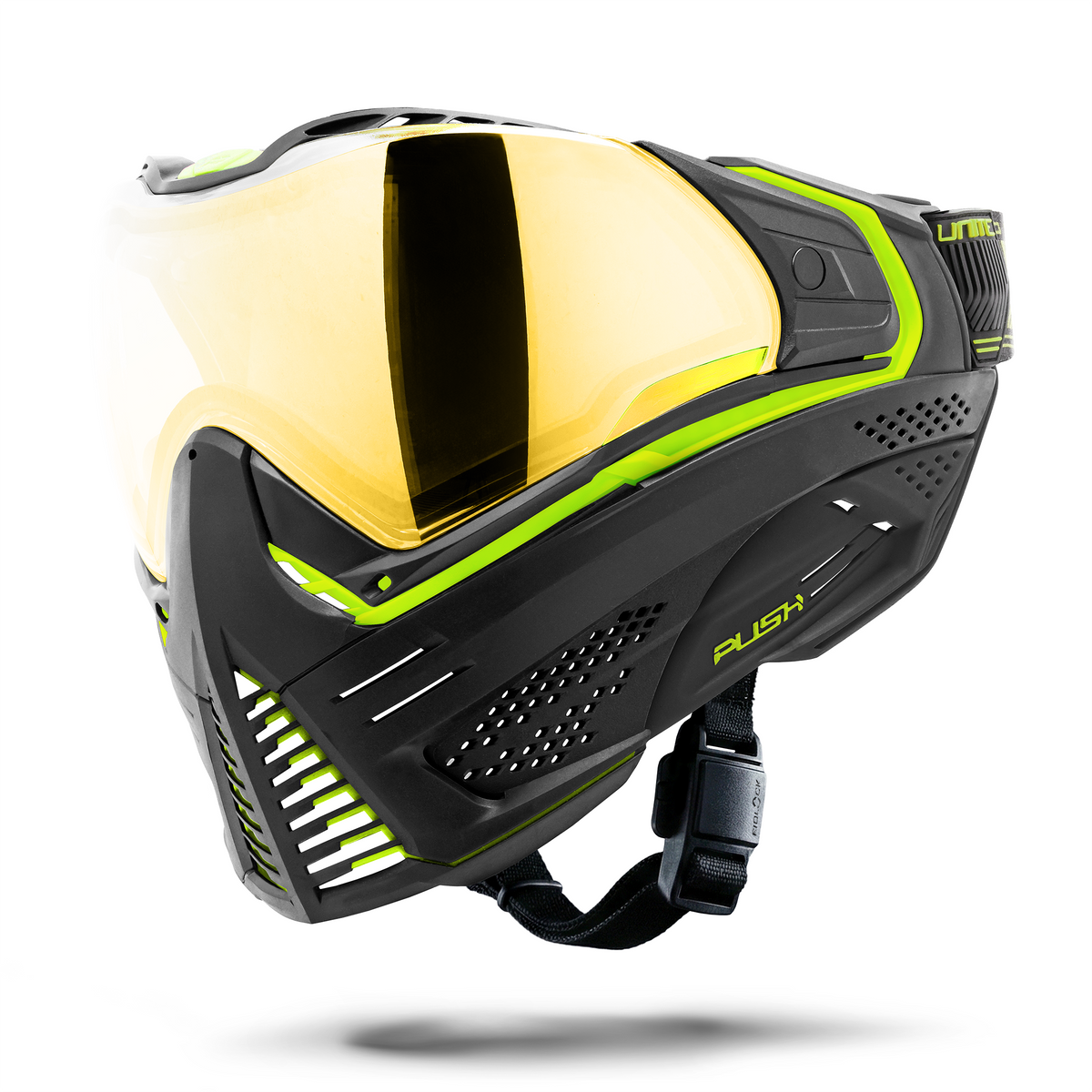 Unite Goggle Mk II - Reactor (Black/Green) - Gold Lens
