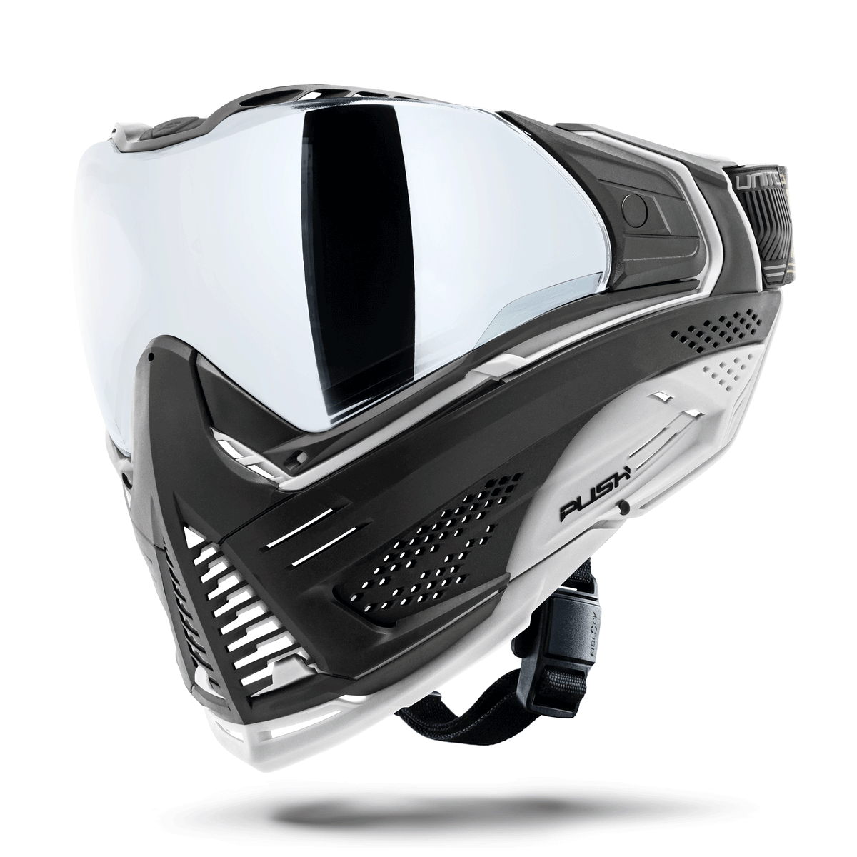Unite Goggle Mk II - Seeker (Black/White) - Silver Lens