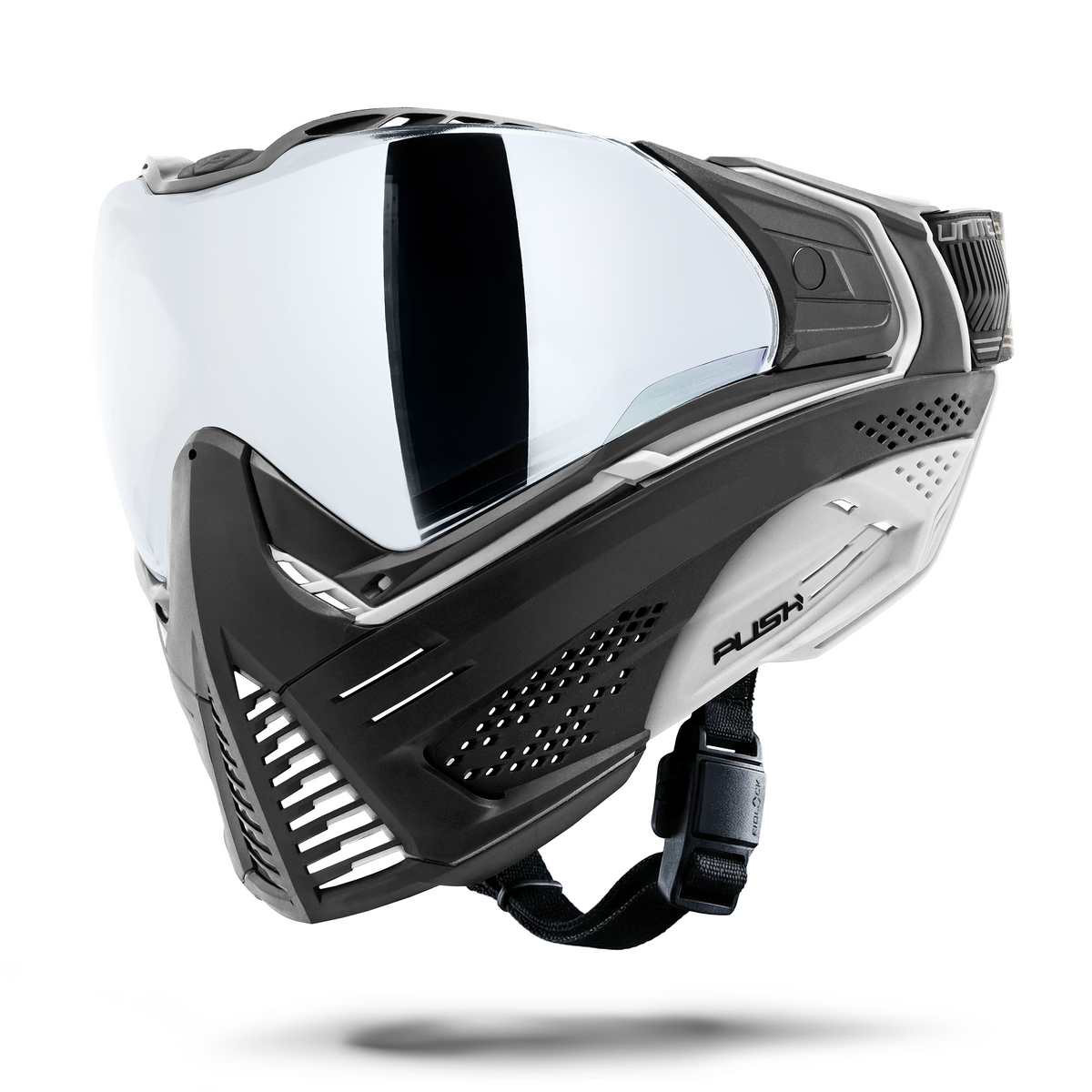 Unite Goggle Mk II - Seeker (Black/White) - Silver Lens