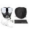 Unite Goggle Mk II - Seeker (Black/White) - Silver Lens