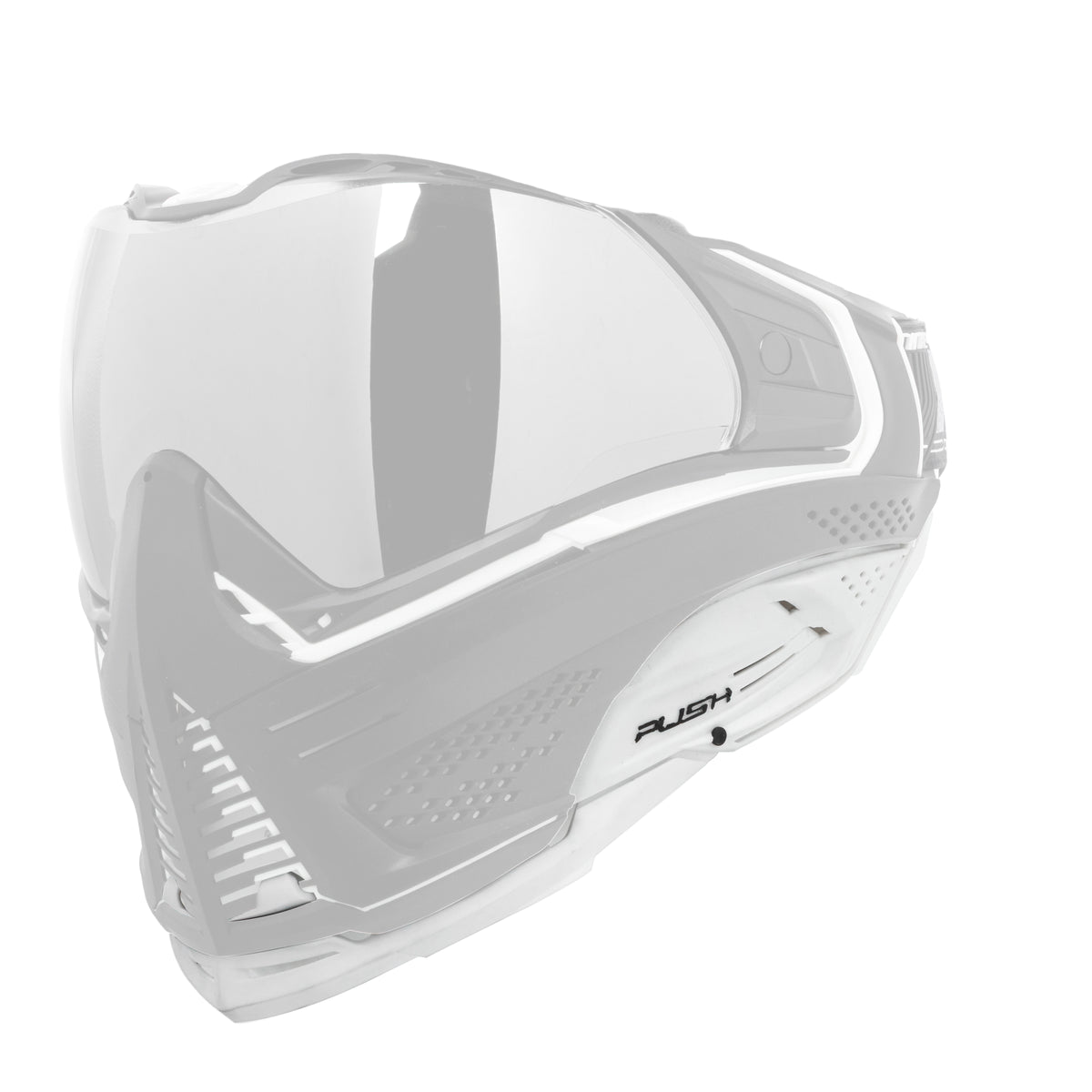 Unite Goggle Mk II - Seeker (Black/White) - Silver Lens