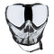 Unite Goggle Mk II - Warlord Omen (Black/White Skull) - Silver Lens