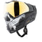 Unite Goggle Mk II - Warlord Enforcer (Black/White Skull) - Gold Lens