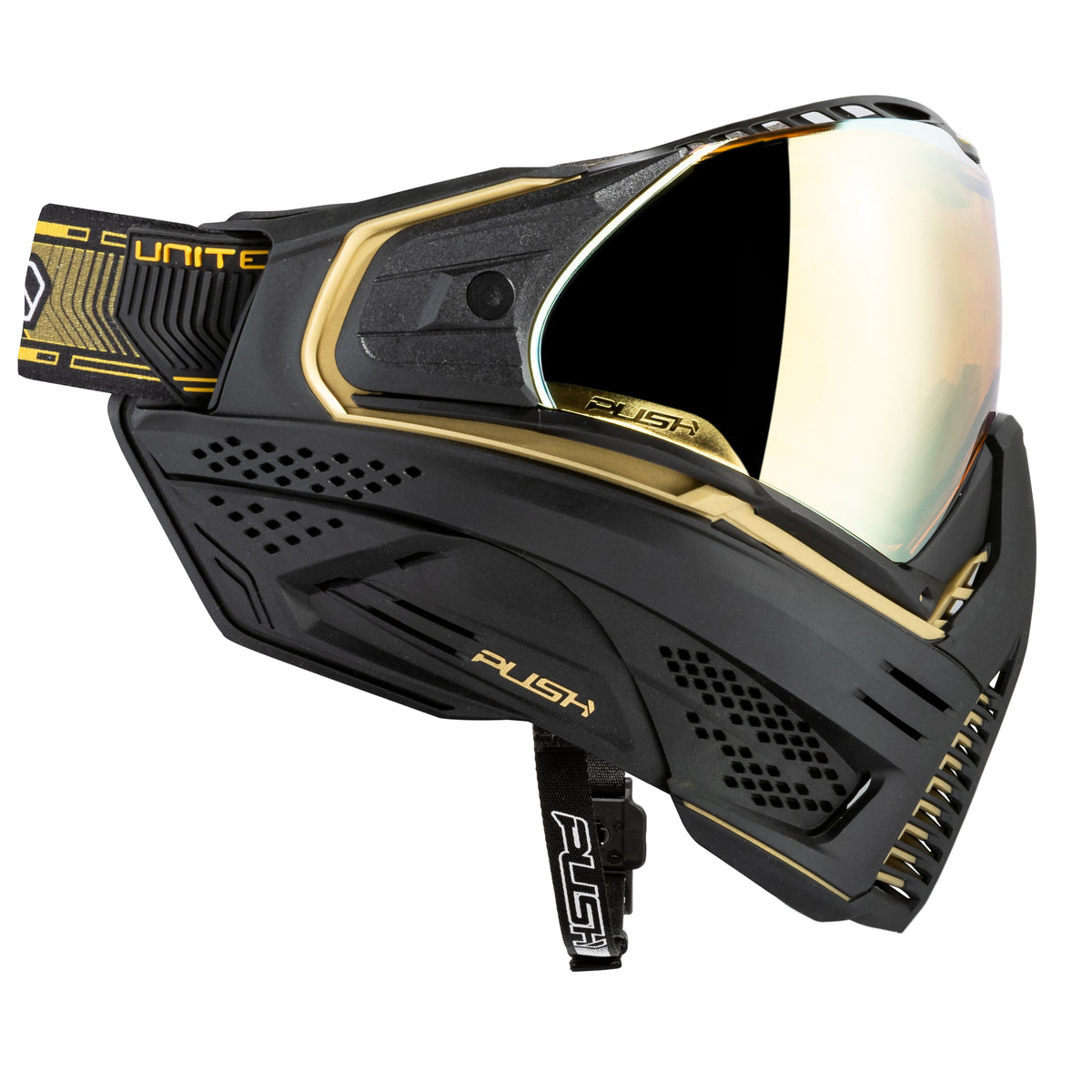Unite Goggle Mk II - Sentinel (Black/Gold) - Gold Lens