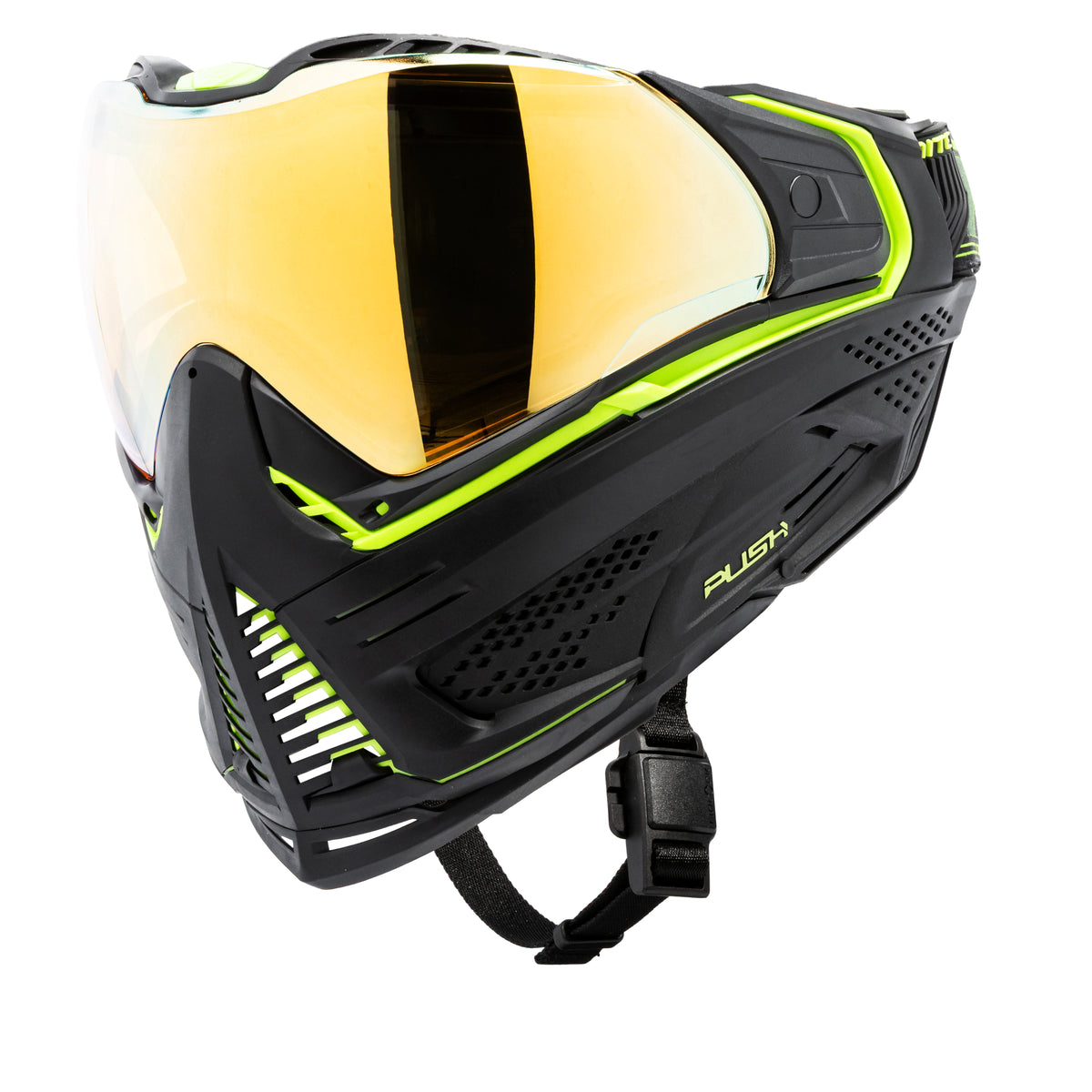 Unite Goggle Mk II - Reactor (Black/Green) - Gold Lens