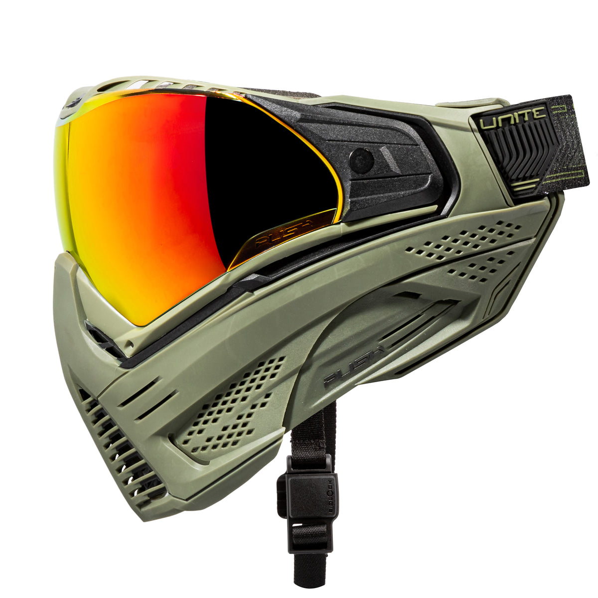 Unite Goggle Mk II - Raptor (Olive/Black) - Red Lens