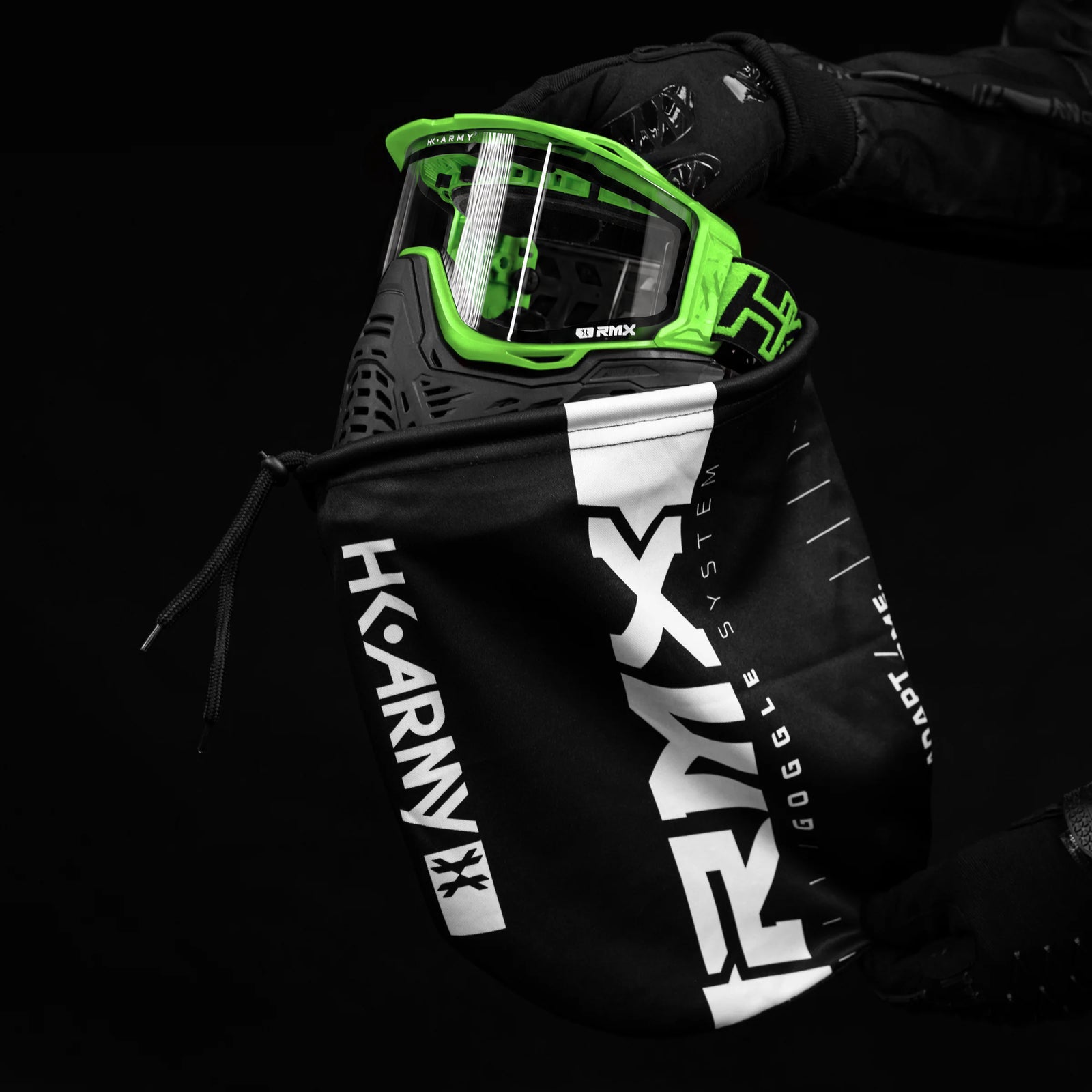 RMX Goggle System - Neon Green w/ Clear Lens