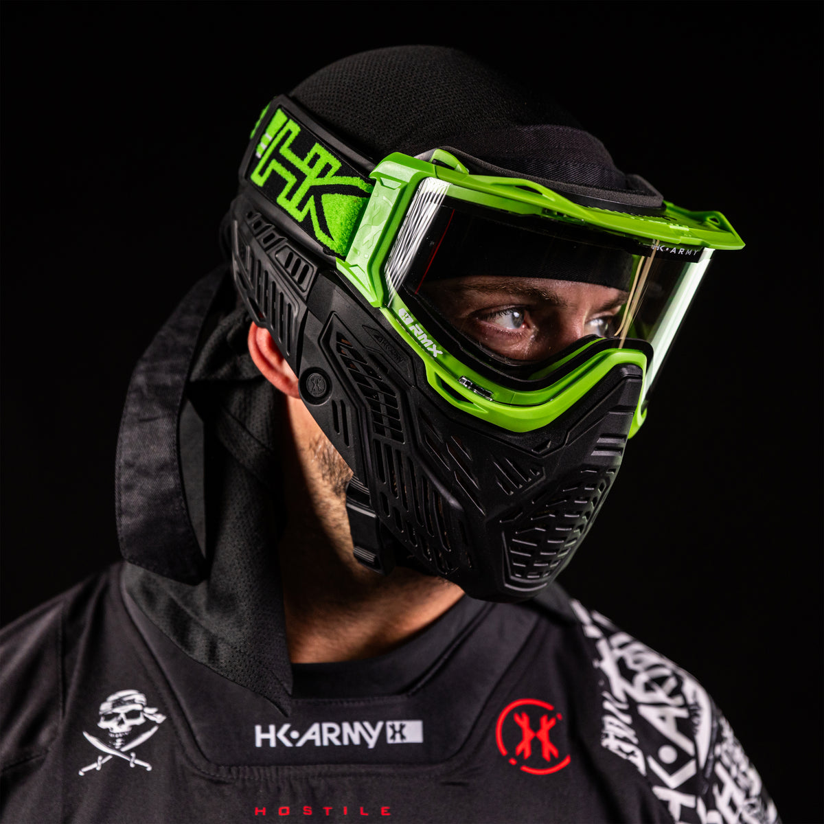 RMX Goggle System - Neon Green w/ Clear Lens