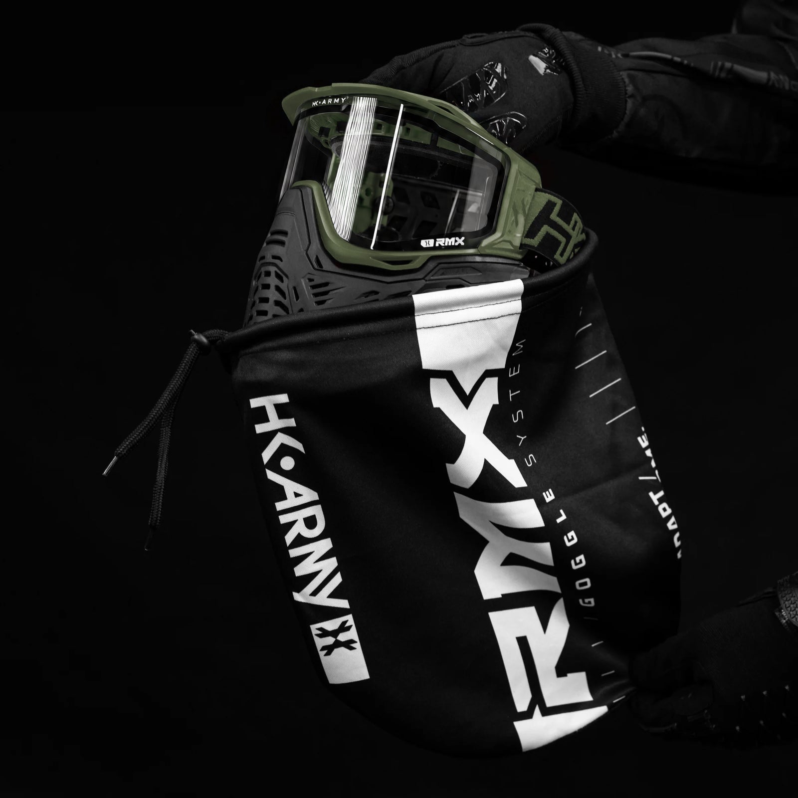 RMX Goggle System - Olive w/ Clear Lens